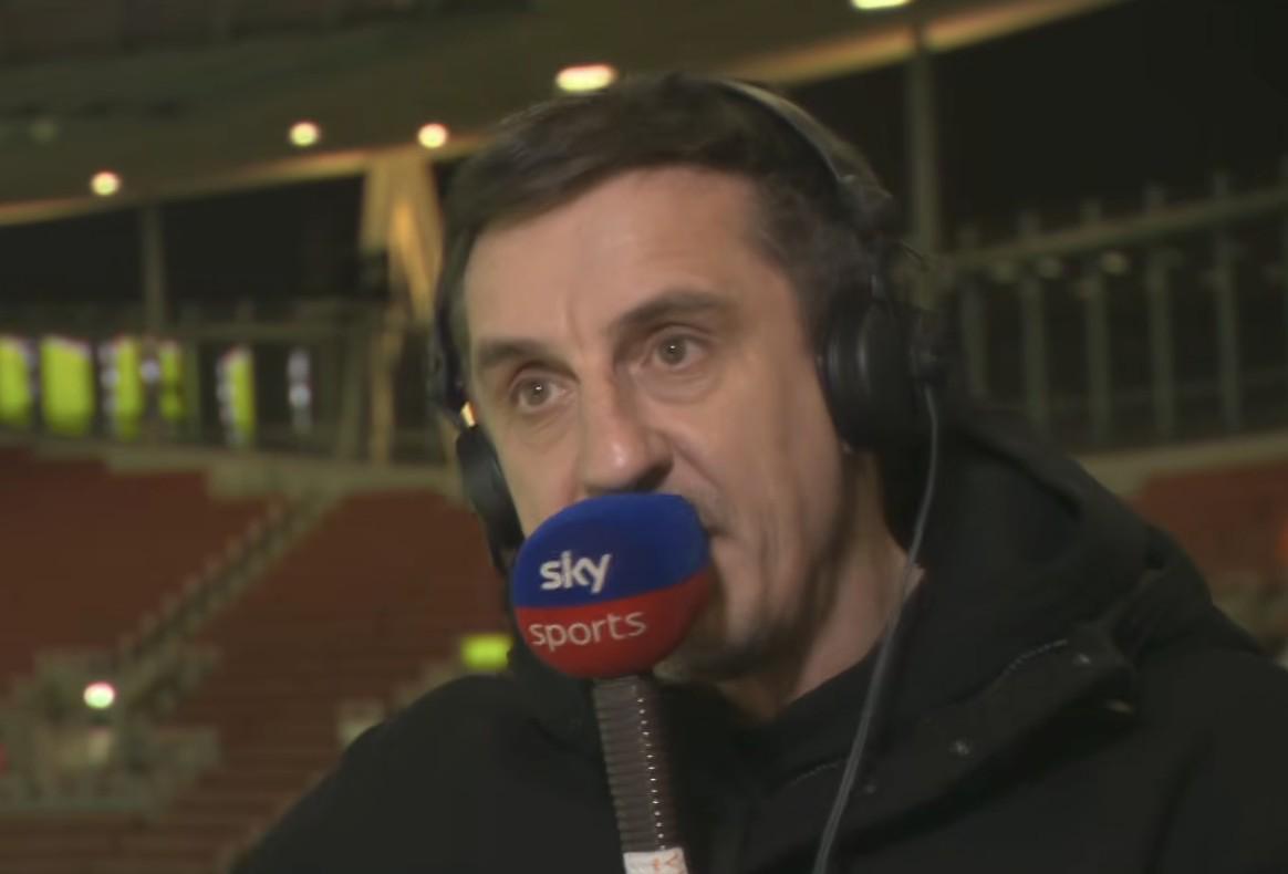 下载开云-内维尔：卡里克让那些让人心存疑虑的球员重新变得有市场价值